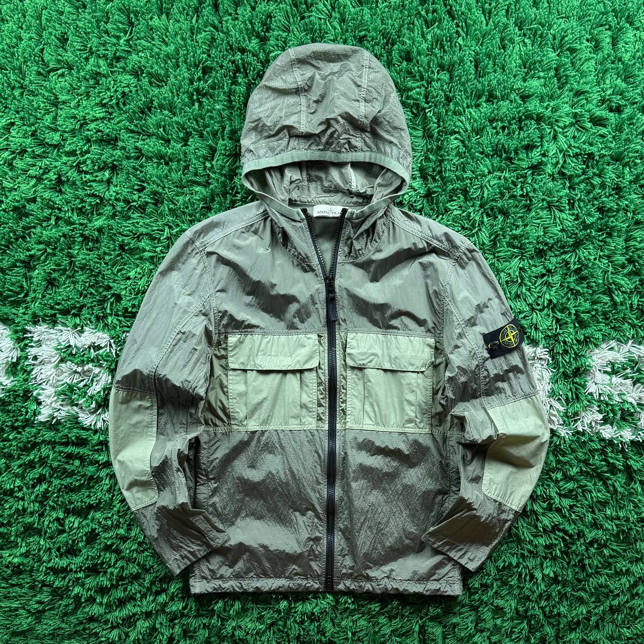 Stone Island Nylon Metal Jacket Green 
